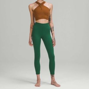 Lululemon Instill High-Rise Tight 25" Everglade Green. Sz 8. NWOT